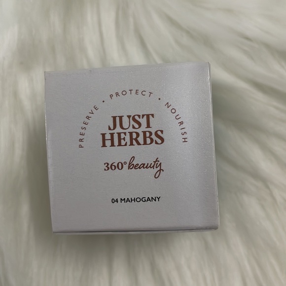 Just Herbs Lip & Cheek Tint & blush for eyelids : 04 Mahogany | NWT - Picture 12 of 16